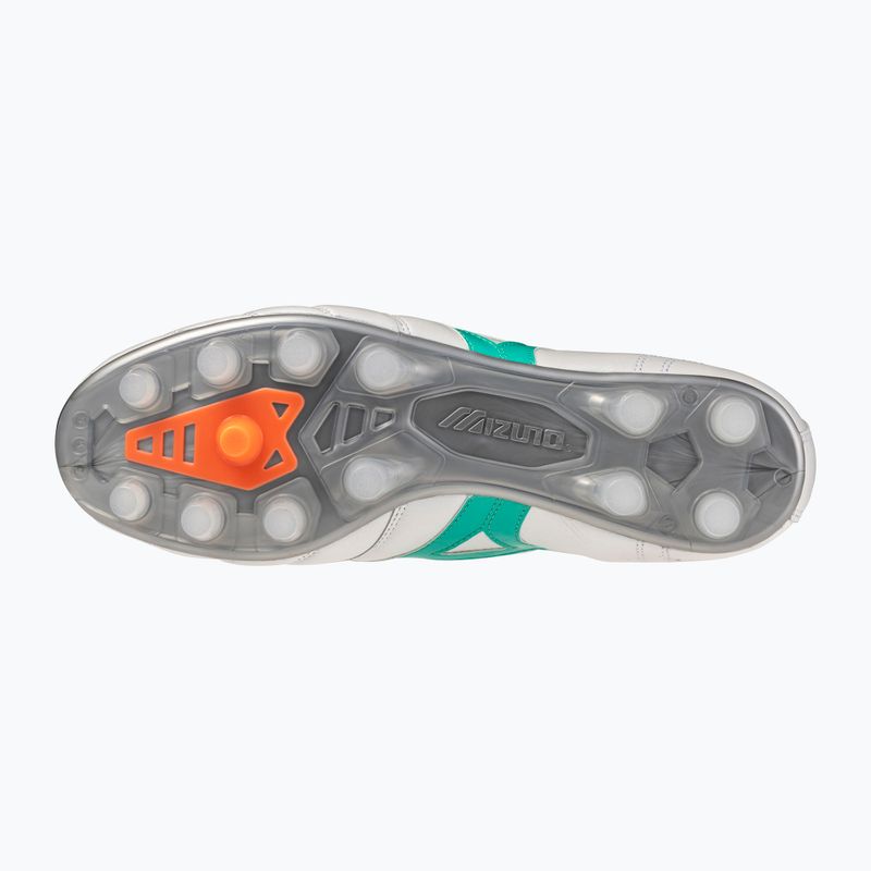 Futballcipő Mizuno Morelia II Japan FG white/arcadia/lava orange 2
