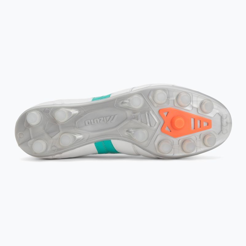 Futballcipő Mizuno Morelia II Elite FG white/arcadia/lava orange 4