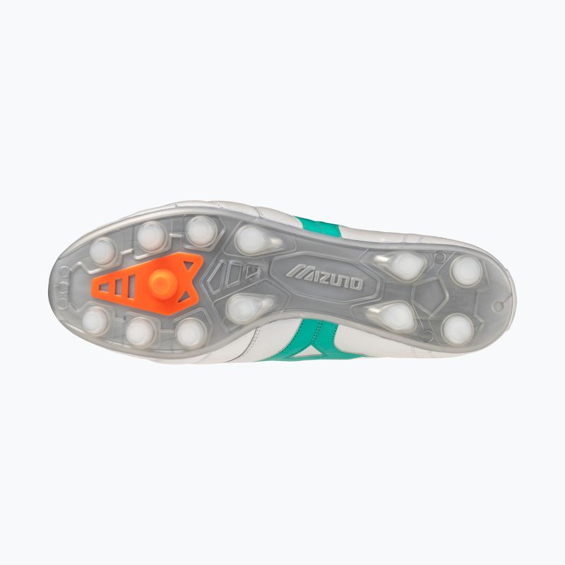 Futballcipő Mizuno Morelia II Elite FG white/arcadia/lava orange 4