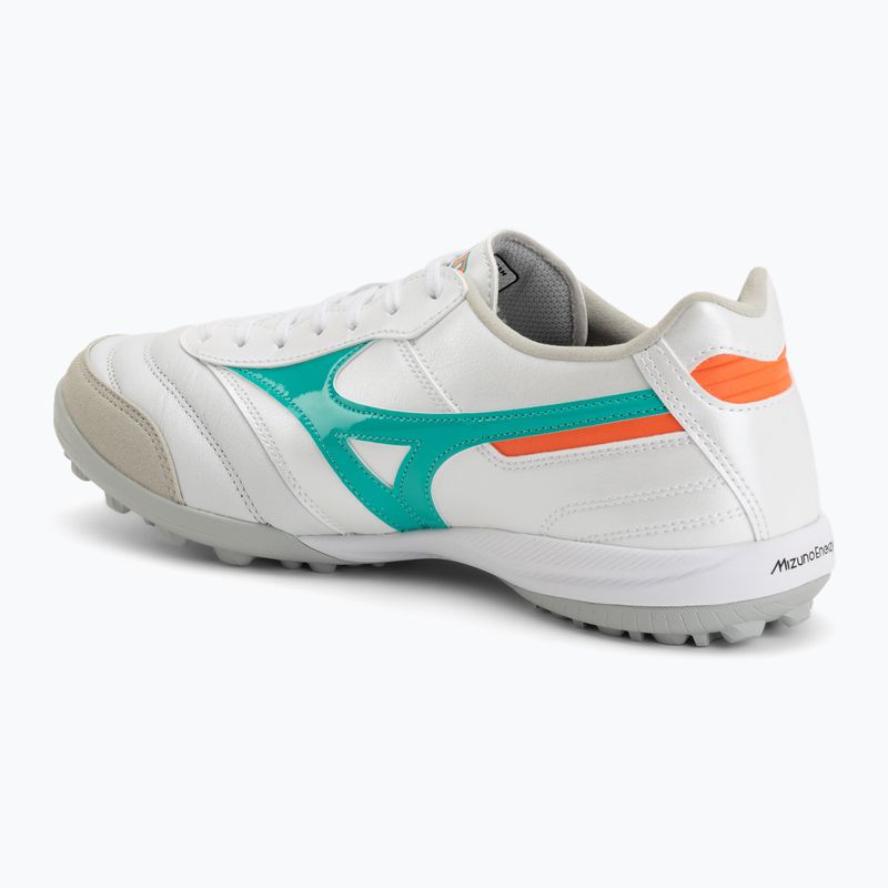 Futballcipő Mizuno Morelia Sala Elite TF white/arcadia/lava orange 3