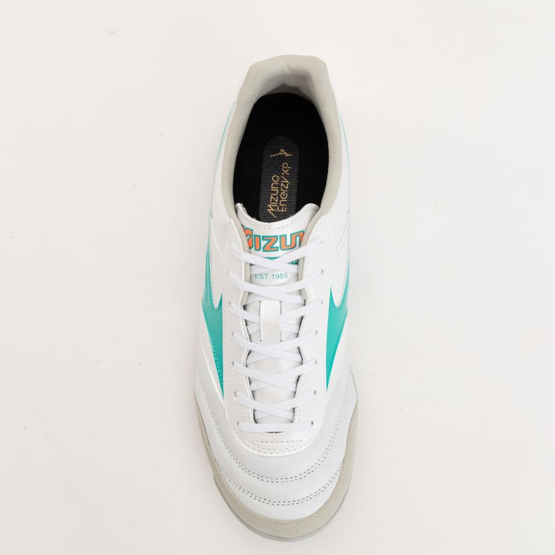 Futballcipő Mizuno Morelia Sala Elite TF white/arcadia/lava orange 5