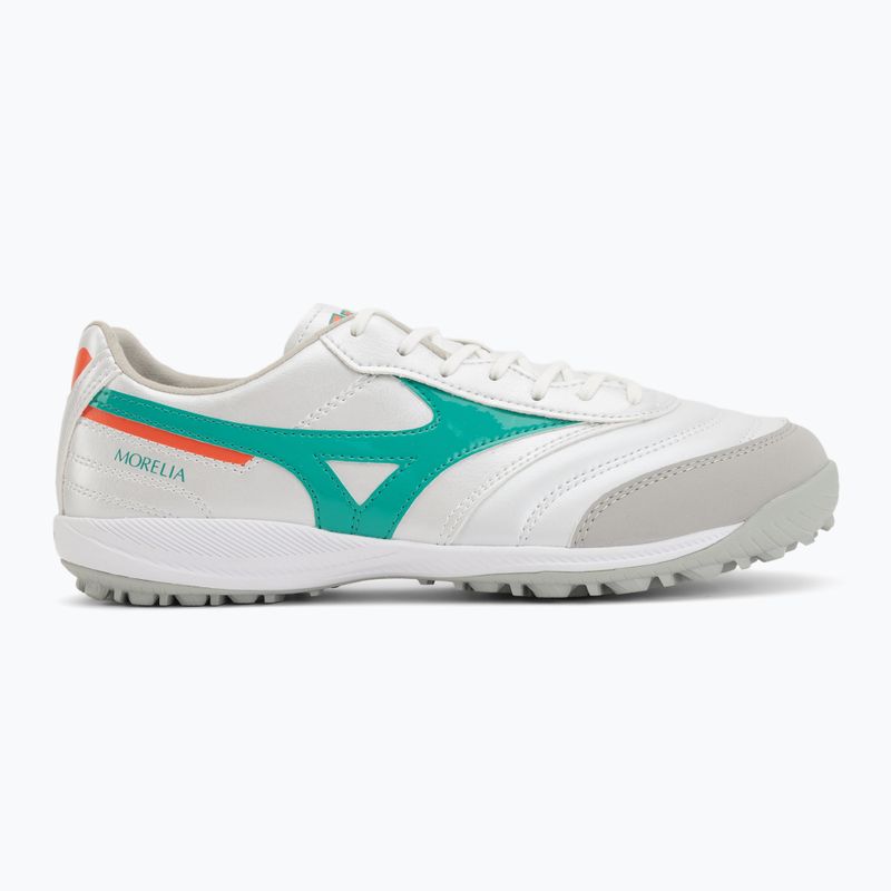 Futballcipő Mizuno Morelia Sala Pro TF white/arcadia/lava orange 2