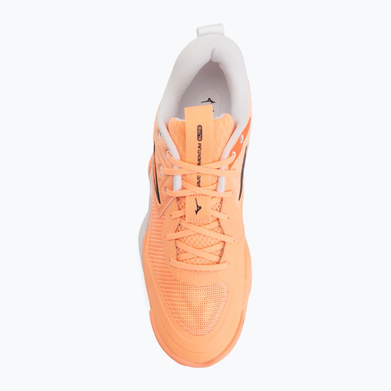 Röplabda cipő Mizuno Wave Momentum Elite flamingo coral/lava orange/white 5