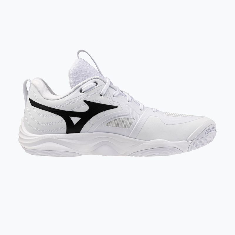Röplabda cipő Mizuno Wave Momentum Elite white/metallic gray/black 2