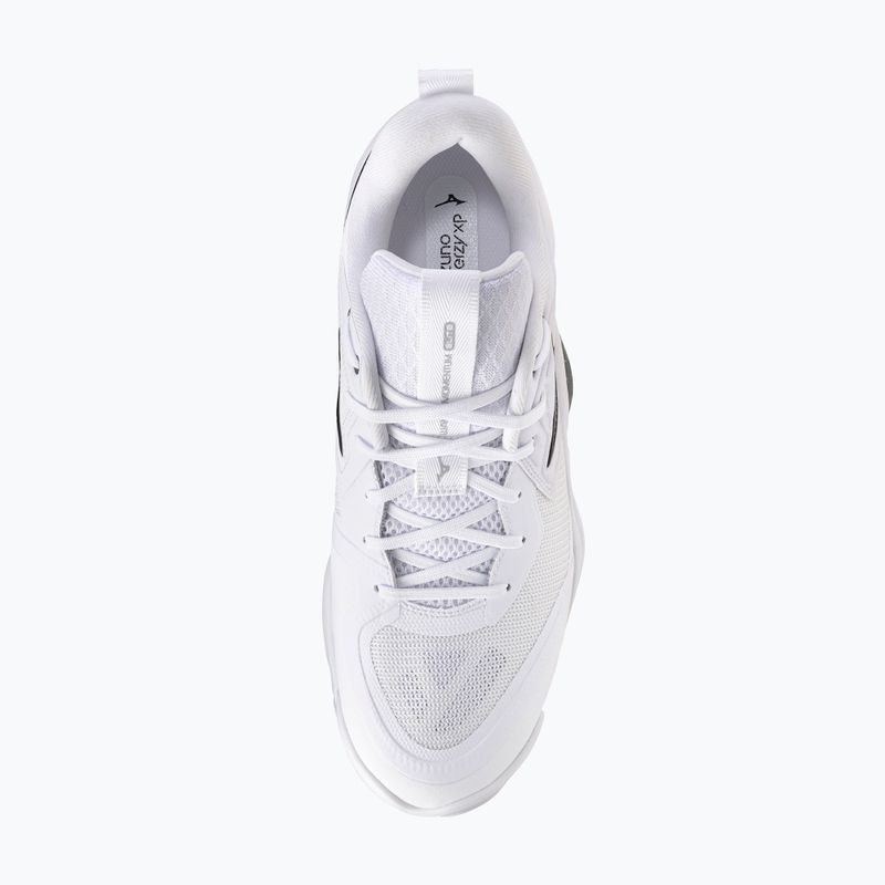 Röplabda cipő Mizuno Wave Momentum Elite white/metallic gray/black 5