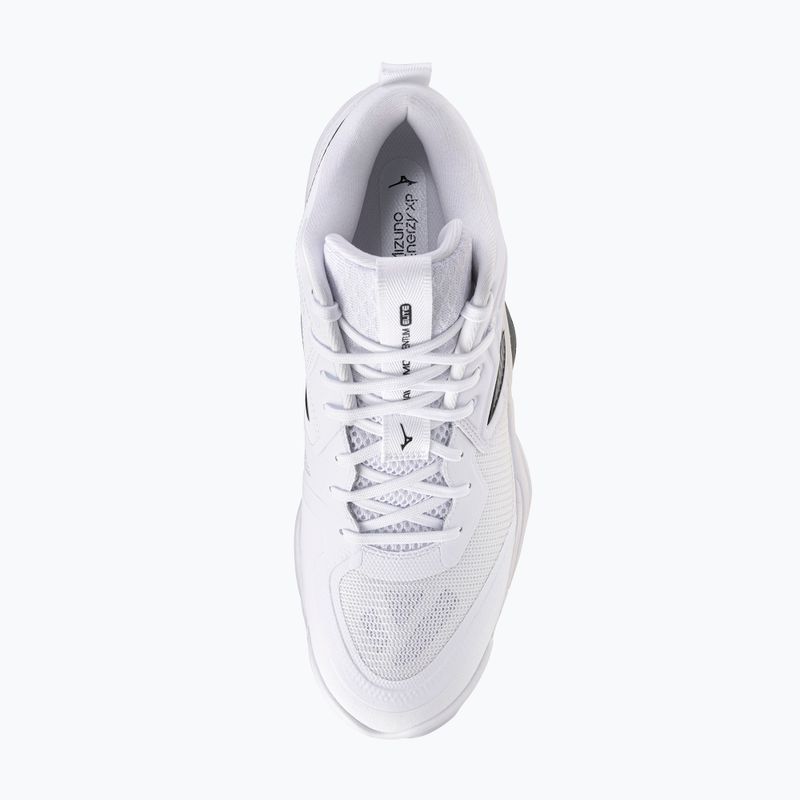 Röplabda cipő Mizuno Wave Momentum Elite Mid white/metallic gray/black 5
