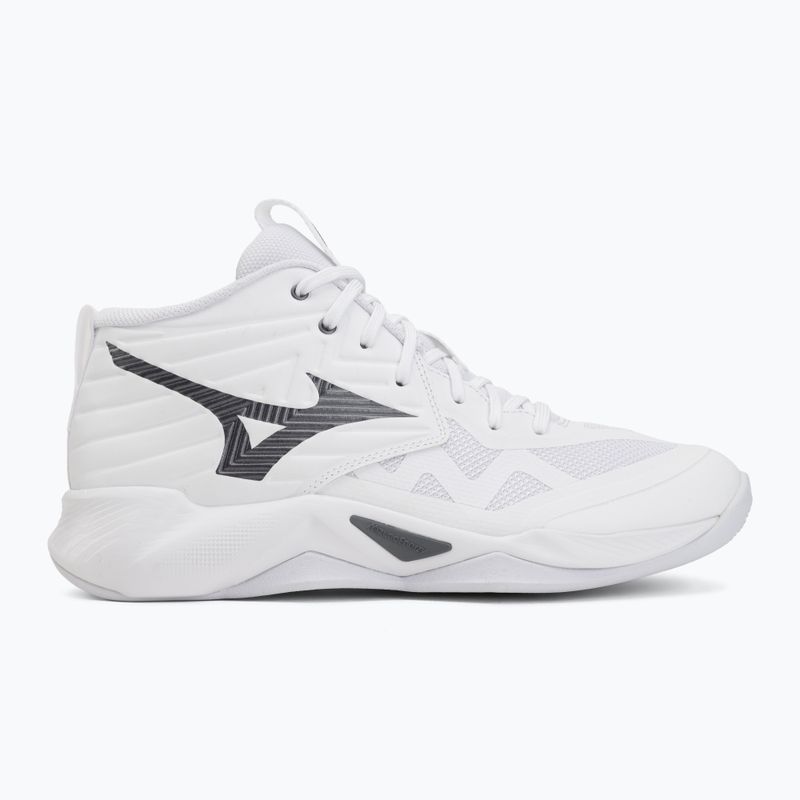 Röplabda cipő Mizuno Wave Momentum Pro Mid white/metallic gray/black 2