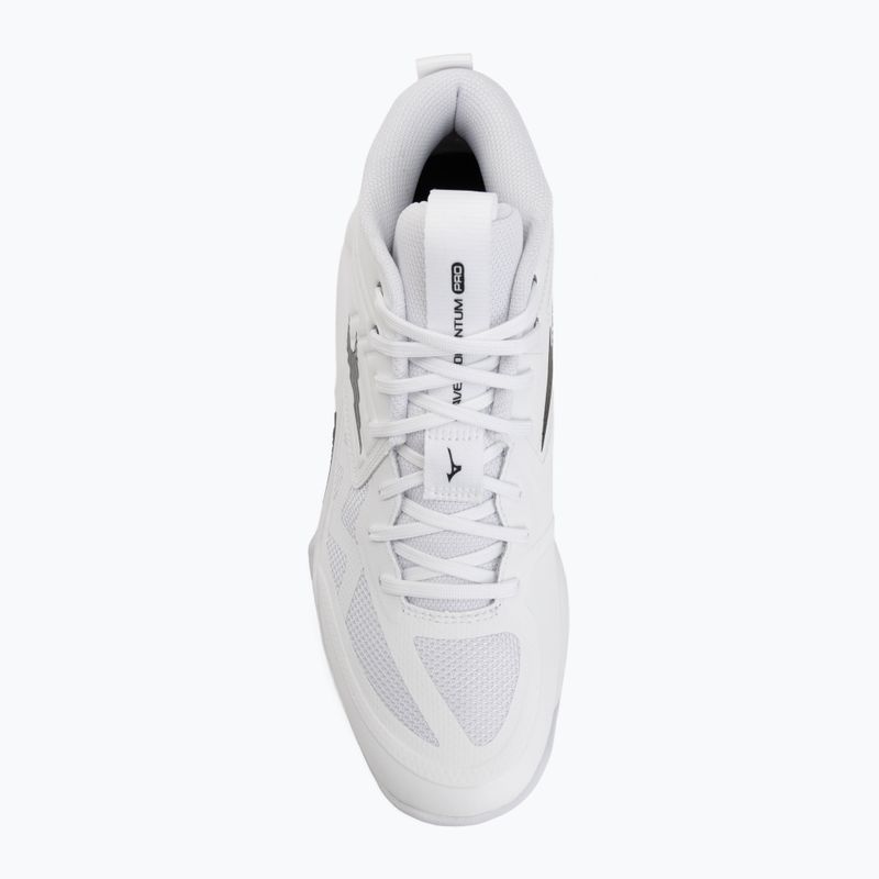 Röplabda cipő Mizuno Wave Momentum Pro Mid white/metallic gray/black 5