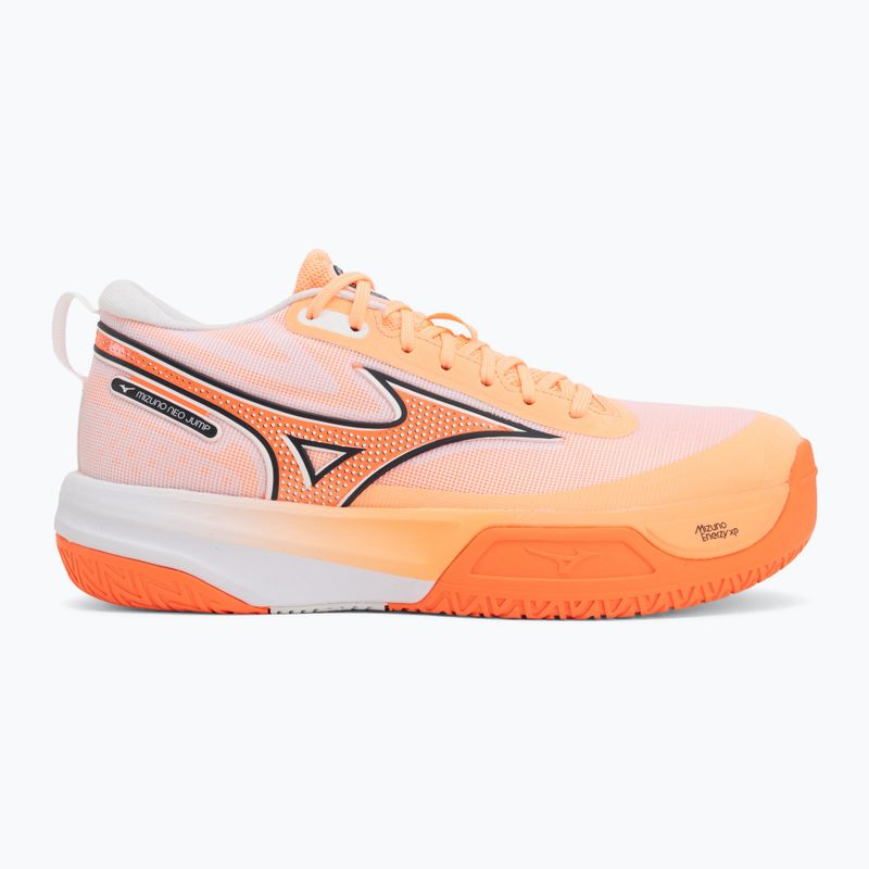 Röplabda cipő Mizuno Neo Jump flamingo corallava orange/white 2