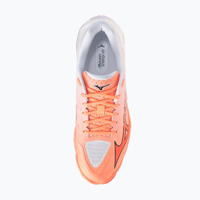 Röplabda cipő Mizuno Wave Lightning Elite flamingo coral/lava orange/white 5