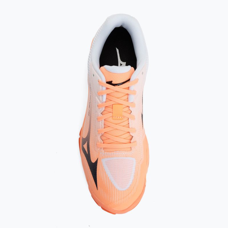 Röplabda cipő Mizuno Wave Lightning Pro flamingo coral/carbon/white 5