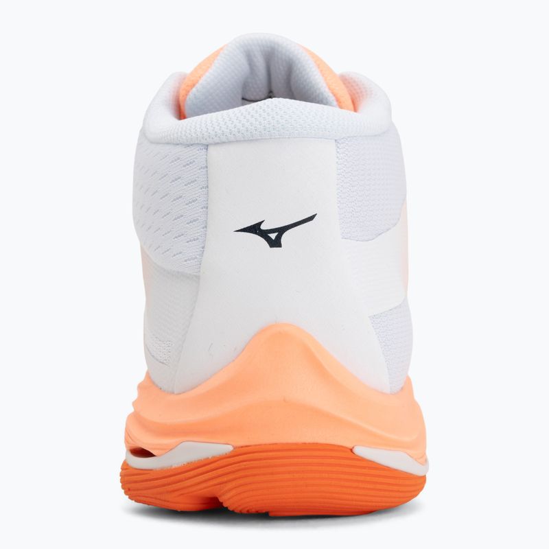 Röplabda cipő Mizuno Wave Lightning Pro Mid flamingo coral/carbon/white 6