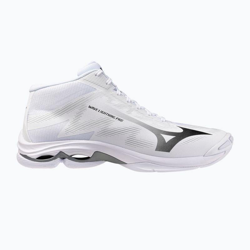 Röplabda cipő Mizuno Wave Lightning Pro Mid white/black/ultimate gray 2