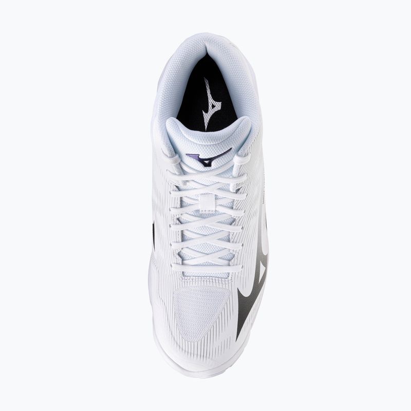 Röplabda cipő Mizuno Wave Lightning Pro Mid white/black/ultimate gray 5