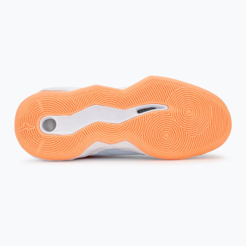 Női röplabda cipő Mizuno Wave Momentum Pro blue finch/lava orange/flamingo coral 4