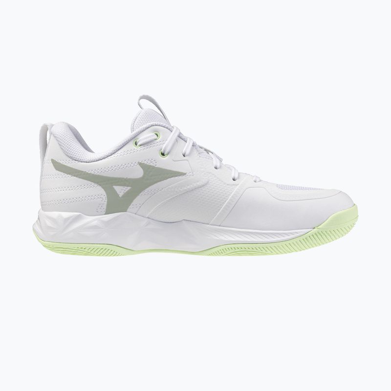 Női röplabda cipő Mizuno Wave Momentum Pro white/aqua gray/ambrosia 2