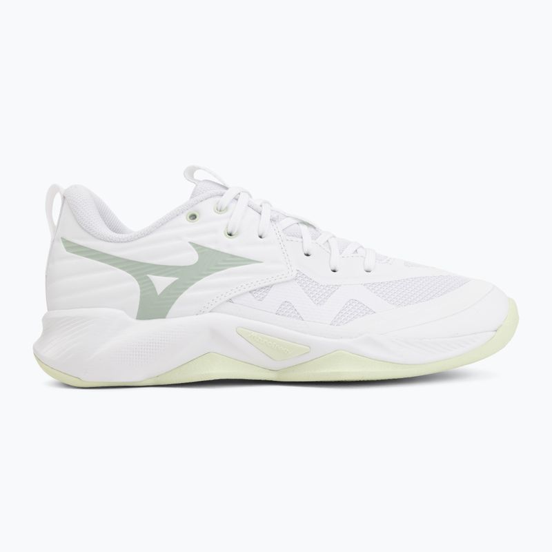 Női röplabda cipő Mizuno Wave Momentum Pro white/aqua gray/ambrosia 2