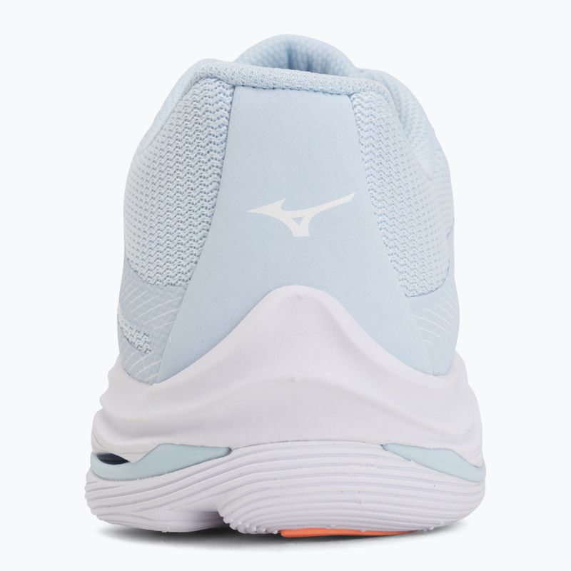 Női röplabda cipő Mizuno Wave Lightning Pro blue finch/lava orange/flamingo coral 6