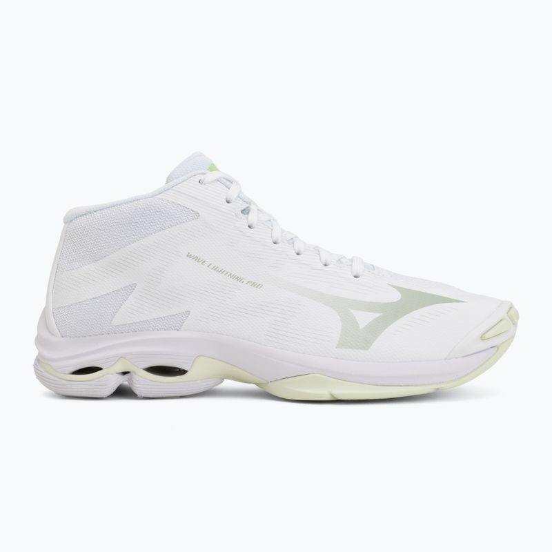 Női röplabda cipő Mizuno Wave Lightning Pro Mid white/aqua gray/ambrosia 2