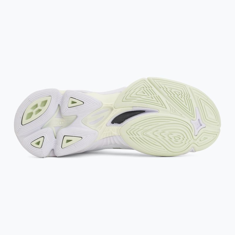 Női röplabda cipő Mizuno Wave Lightning Pro Mid white/aqua gray/ambrosia 4
