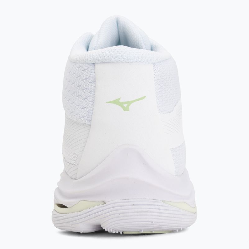 Női röplabda cipő Mizuno Wave Lightning Pro Mid white/aqua gray/ambrosia 6