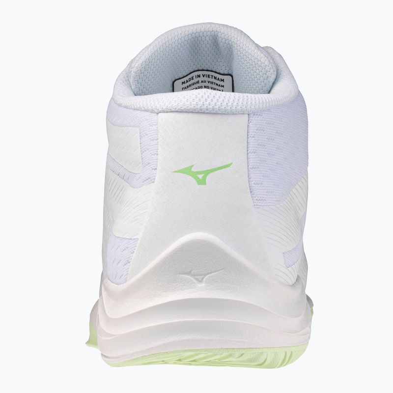 Női röplabda cipő Mizuno Lightning Select Mid white/aqua gray/ambrosia 3