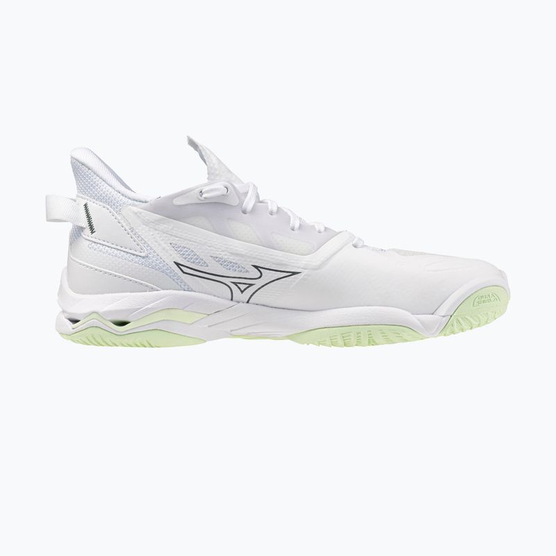 Női kézilabda cipő Mizuno Wave Mirage 5 white/balsam green 2