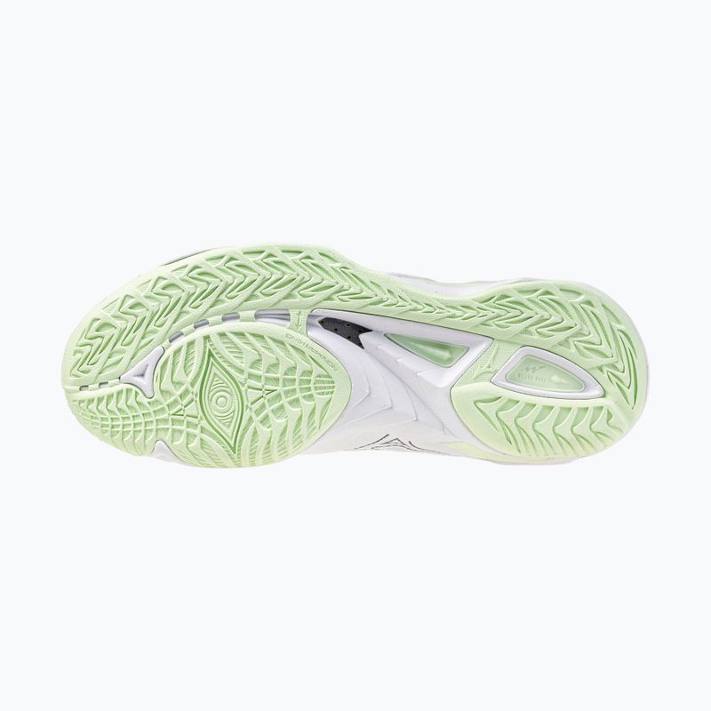 Női kézilabda cipő Mizuno Wave Mirage 5 white/balsam green 4