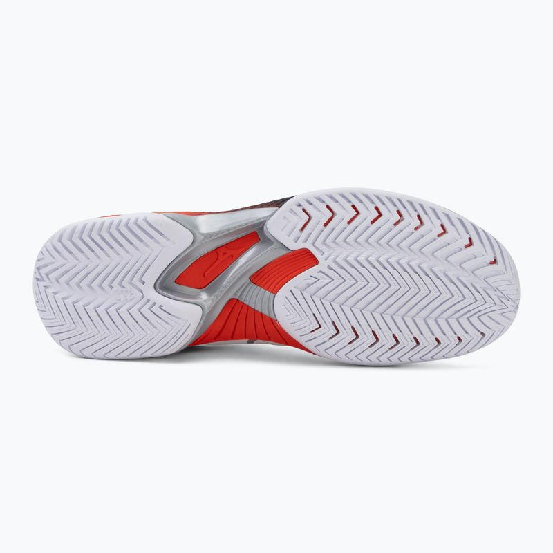 Férfi teniszcipő Mizuno Wave Exceed Court AC white/insignia blue/orange 4