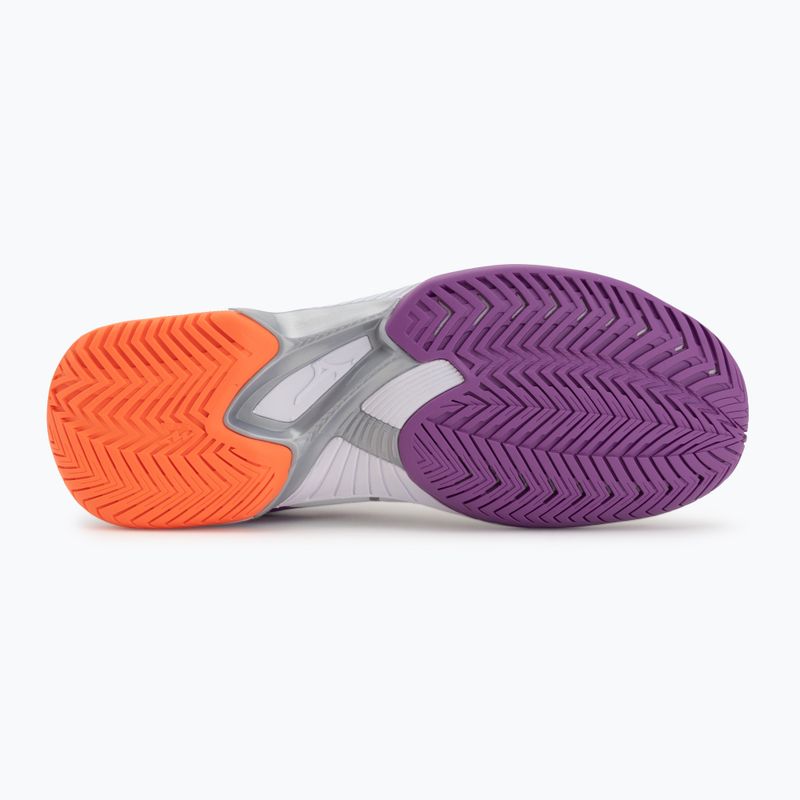 Női teniszcipő Mizuno Wave Exceed Court AC white/dahlia/lava orange 4