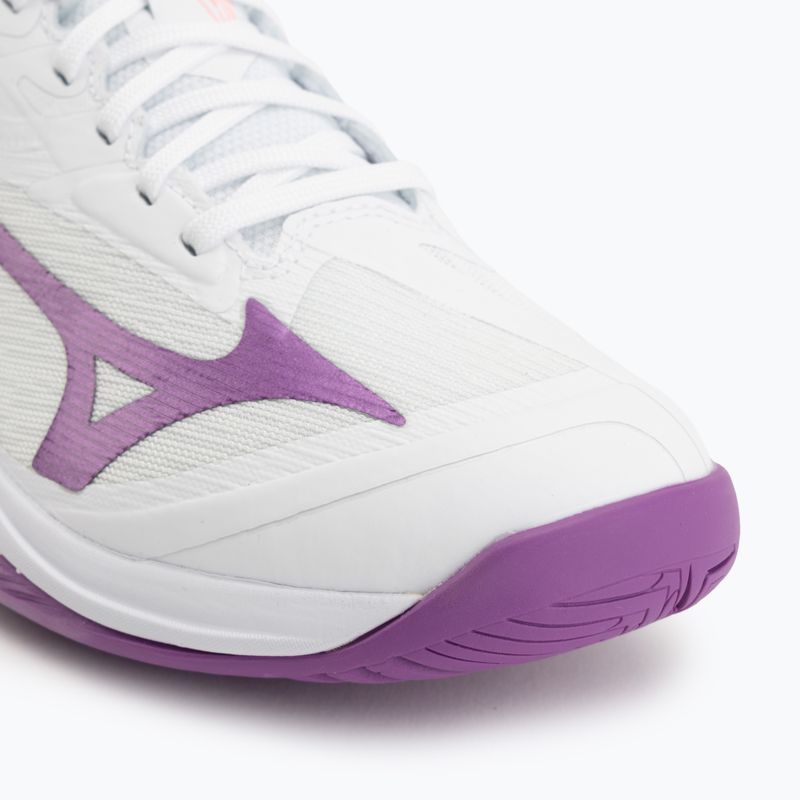 Női teniszcipő Mizuno Wave Exceed Court AC white/dahlia/lava orange 7