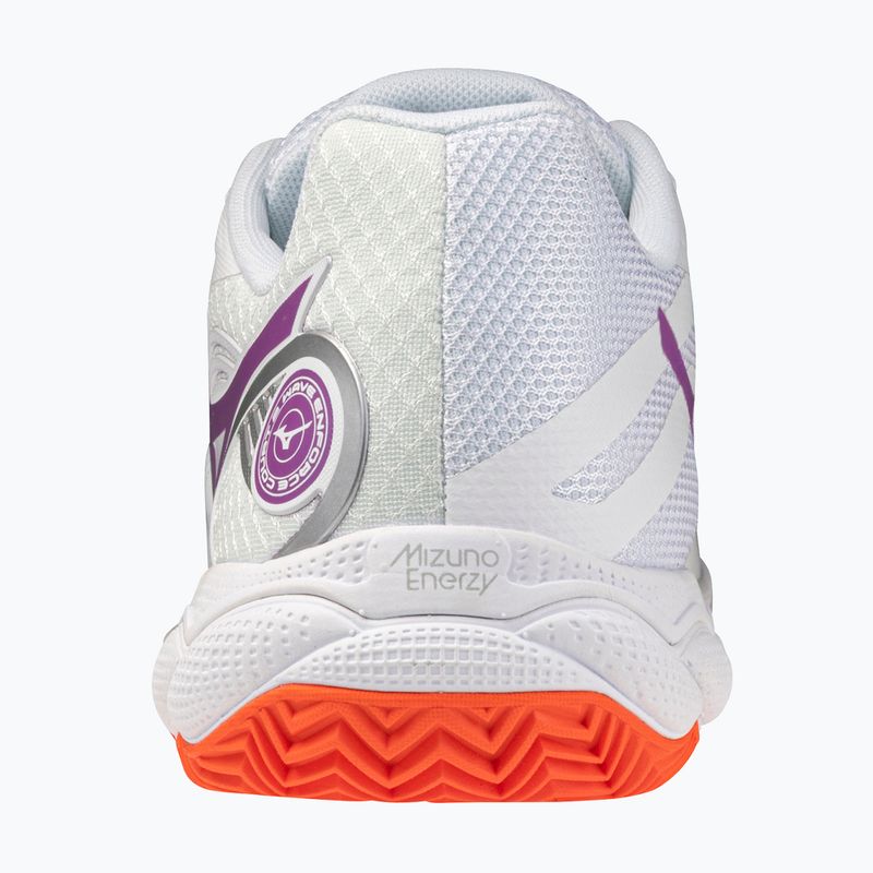 Női teniszcipő Mizuno Wave Enforce Court 2 CC white/dahlia/sunstone 3