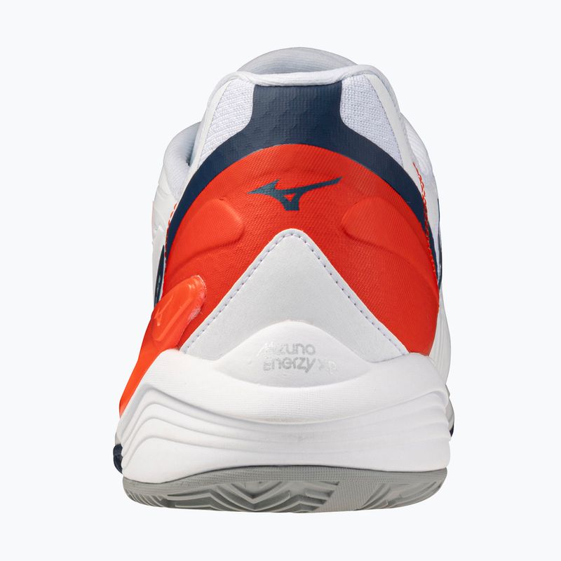 Férfi teniszcipő Mizuno Neo Ace CC white/insignia blue/orange 3