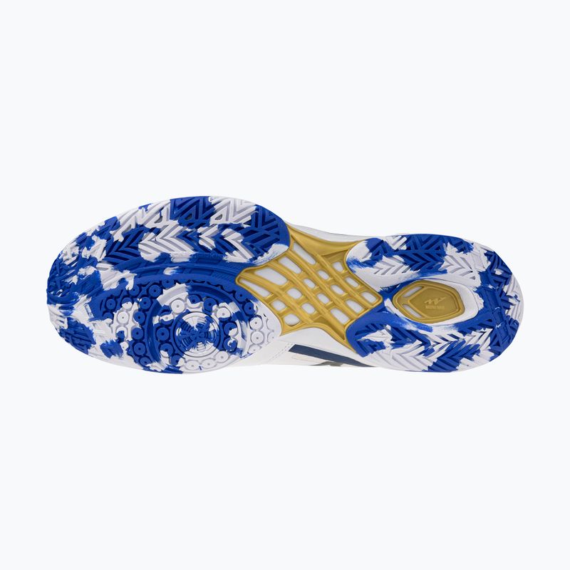 Női tollaslabda cipő Mizuno Wave Claw 4 white/dazzling blue/stargazer 2