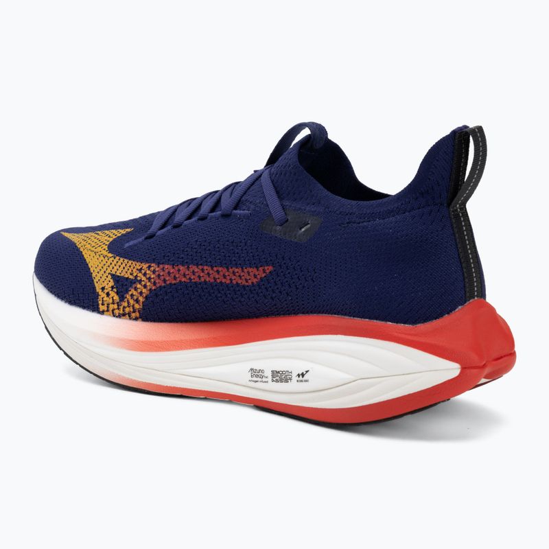 Férfi futócipők Mizuno Neo Vista 3 beacon blue/artisan's gold/tomato puree 3