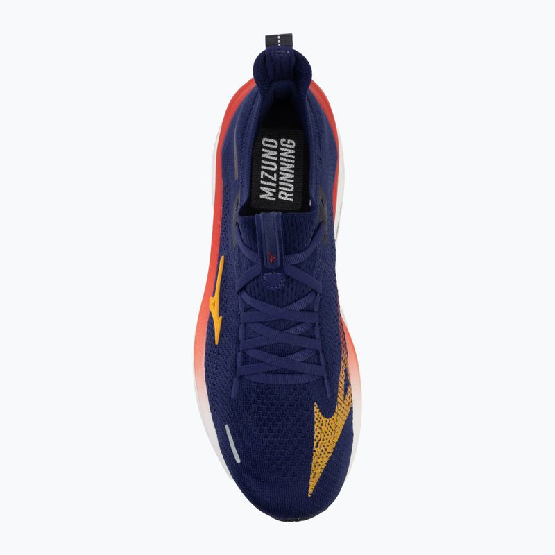 Férfi futócipők Mizuno Neo Vista 3 beacon blue/artisan's gold/tomato puree 5