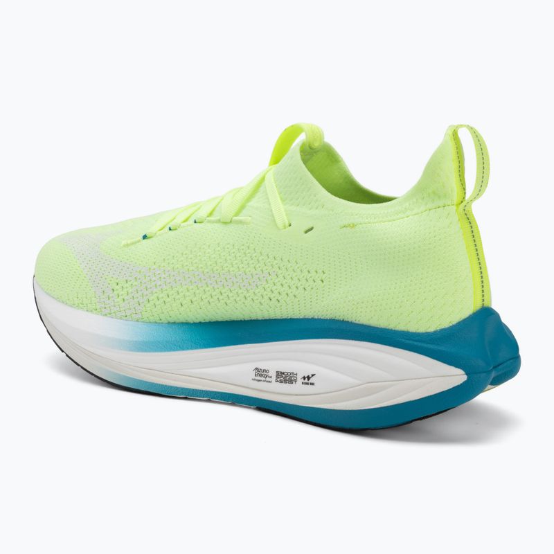 Férfi futócipők Mizuno Neo Vista 3 lime pulp/white/blue jewel 3