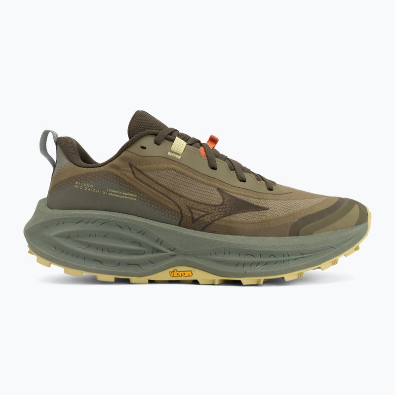 Férfi futócipők Mizuno Neo Daichi 10 martini olive/forest night/sea spray 2