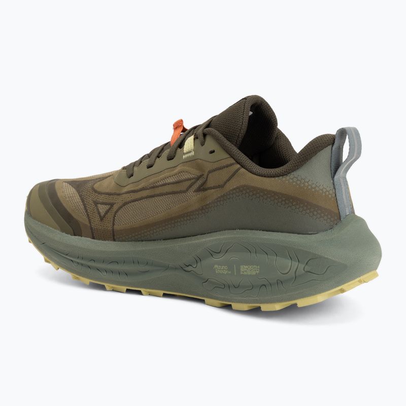 Férfi futócipők Mizuno Neo Daichi 10 martini olive/forest night/sea spray 3
