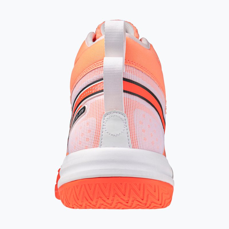 Röplabda cipő Mizuno Neo Jump Mid flamingo coral/lava orange/white 3