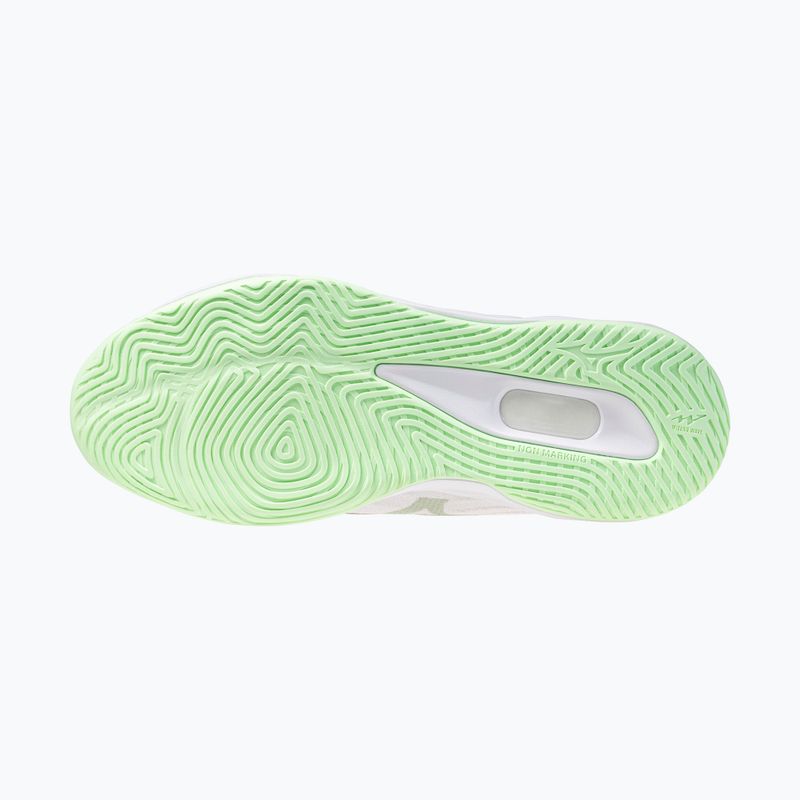 Női röplabda cipő Mizuno Wave Luminous Elite white/aqua gray/ambrosia 4