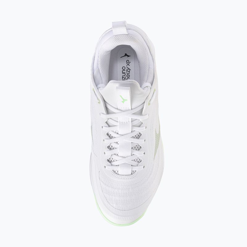 Női röplabda cipő Mizuno Wave Luminous Elite white/aqua gray/ambrosia 5