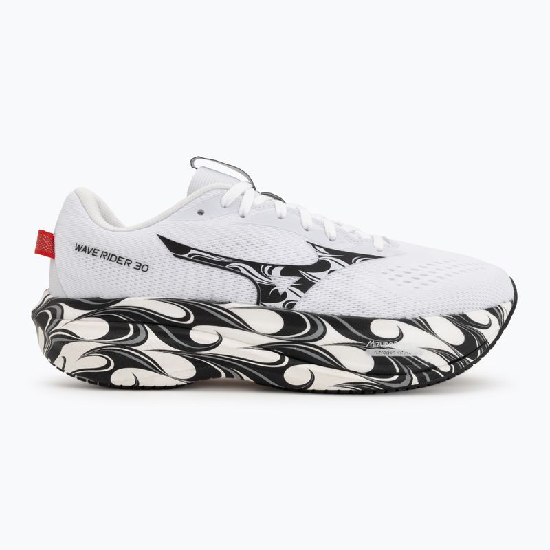 Férfi futócipők Mizuno Wave Rider 30 Disclosure white/black/high risk red 2