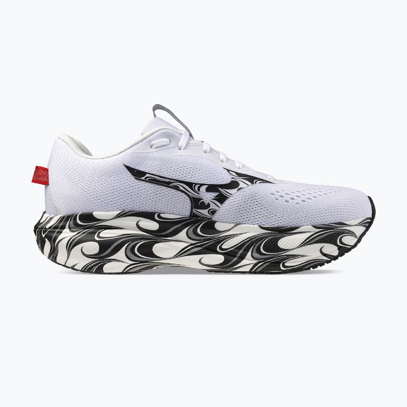 Férfi futócipők Mizuno Wave Rider 30 Disclosure white/black/high risk red 2