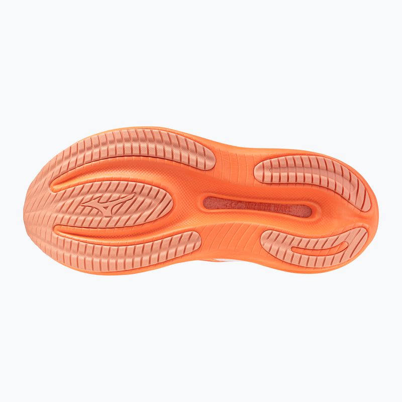 Női futócipők Mizuno Wave Rider 30 white/flamingo coral/lime pulp 6