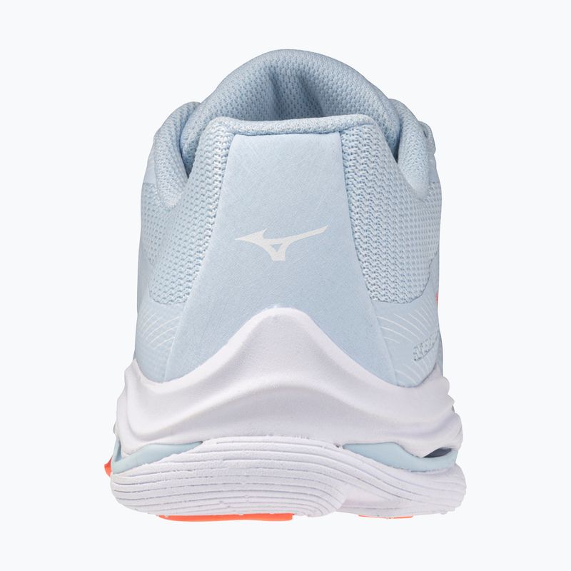 Női röplabda cipő Mizuno Wave Lightning Pro blue finch/lava orange/flamingo coral 3