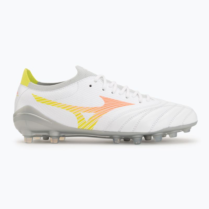 Futballcipő Mizuno Morelia Neo V β Pro AG white/lava orange/evening primrose 2