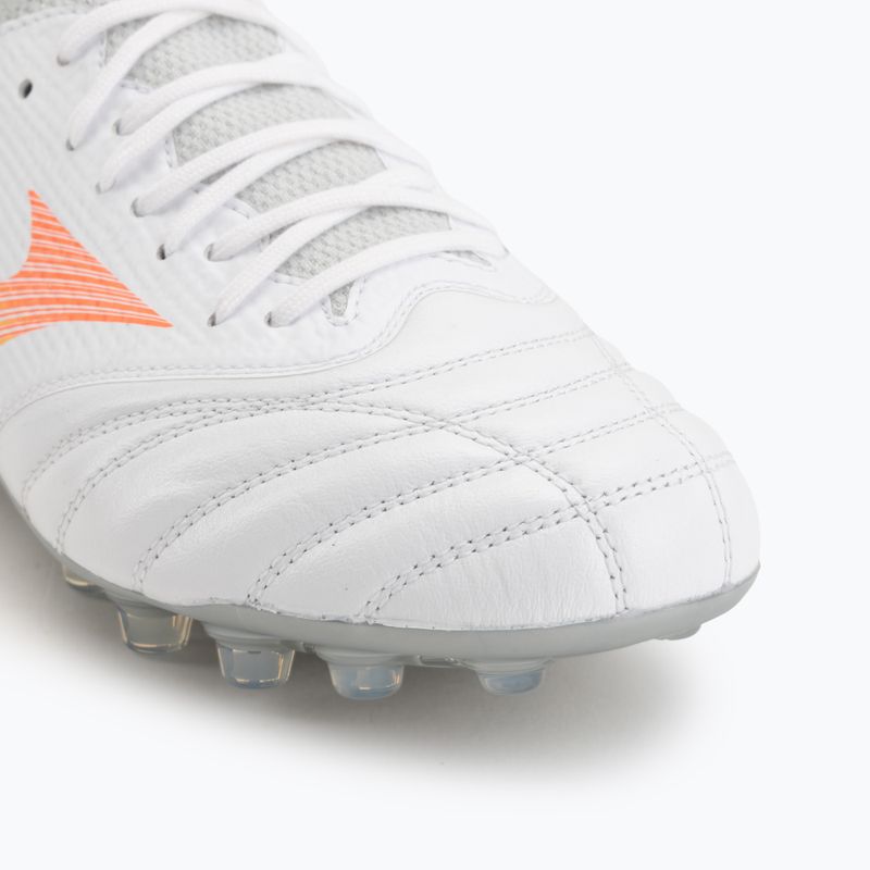 Futballcipő Mizuno Morelia Neo V β Pro AG white/lava orange/evening primrose 7