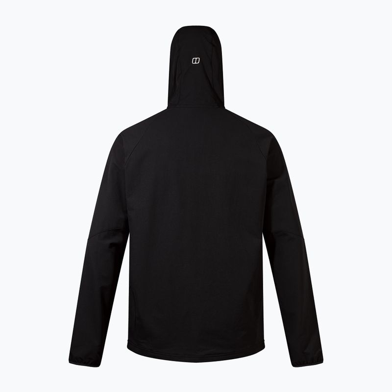 Férfi softshell dzseki Berghaus Skelbo fekete 8