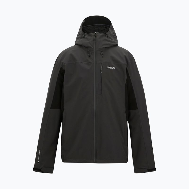 Férfi softshell dzseki REGATTA Birchdale II ash/black 10